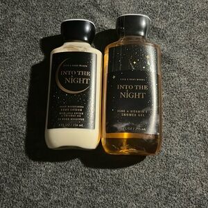 Bath and body works lotion and body wash set
